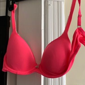 Hot Pink Victoria’s Secret Demi Bra